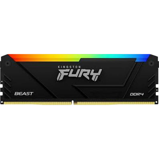 Kingston FURY Beast RGB 16GB (1 x 16GB) 6000MHz DDR5 Desktop Memory Infrared Sync Technology